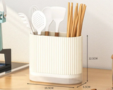 Organix – Multifunctional Cutlery Holder with Drain & Wall Mount (No Drilling Required)