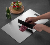 SteelSlice – Double-Sided 316 Stainless Steel Cutting Board with Titanium Coating
