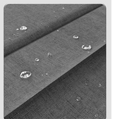 Magneto Foldable Shower Curtain – Magnetic Hem, Waterproof Linen-Style Design with Hooks