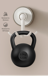 FlexiClaw 6-Arm Rotating Hook – Multifunctional Suction Cup Holder, No Drilling Required