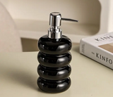 PureCeram Luxe Ceramic Soap Dispenser – Elegant Bottle for Bathroom, Kitchen & Hotel