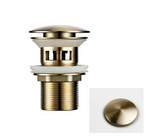 LuxePop Pop-Up Drain Stopper – Elegant Bathroom Sink Solution in Black, Gold & Rose Gold