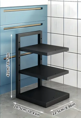 FlexiRack Pro – Adjustable Pot & Pan Organizer Rack in Stainless Steel