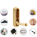 FoldMate 4-Pack – Foldable Wall Hooks Made of Zinc Alloy