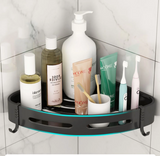AquaGrip No-Drill Shower Organizer Set – Waterproof Adhesive Bathroom Shelf System (1, 2 or 3 Pack) – Heavy-Duty Wall Storage for Shampoo, Soap & Essentials
