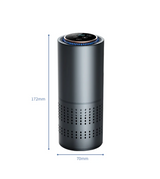 AromaBreathe Mini Air Purifier – H13 HEPA, UV Sterilization, Negative Ions & Aromatherapy | Ideal for Car, Home & Pets
