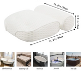 HydroComfort Luxury Bath Pillow – Neck, Head & Back Support with Non-Slip Suction Cups & Breathable Air Mesh