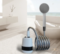 NomadiShower GoMini Portable Camping Shower – Rechargeable Handheld Outdoor Shower Pump with Waterproof Battery for Travel, Pets & Adventures
