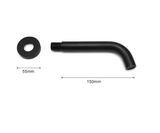 Wall-Mounted Sink Spout in Solid Brass – Modern Replacement Outlet in Multiple Length Options