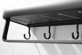 AlumaNest Matte Black Aluminum Corner Shower Shelf – Drill-Free 3-Tier Bathroom & Kitchen Wall Organizer