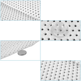 HydroComfort Non-Slip Bathtub Mat with Pillow – Full-Body Bath Cushion with Suction Cups & 4D Ventilation