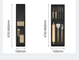 SlideDry Adjustable Pull-Out Dish & Utensil Organizer – Kitchen Drawer & Cabinet Storage Solution