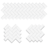 StickaTile 3D Tile-Look Wall Stickers – Heat-Resistant Peel & Stick Tiles (10-Pack)