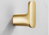 ChromeGrip Self-Adhesive Wall Hooks – Heavy-Duty Brass Hooks for Bathroom, Kitchen, Entryway & Bedroom