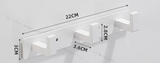 SteelLine Stainless Steel Wall Coat Rack – Multi-Purpose Hooks for Jackets, Bags & Hats