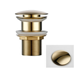 LuxePop Pop-Up Drain Stopper – Elegant Bathroom Sink Solution in Black, Gold & Rose Gold