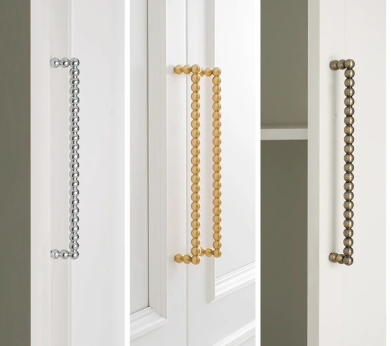 AuriKnob Solid Brass Ball Knob – Round Luxury Cabinet & Drawer Handles