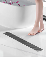 AquaShield Square Stainless Steel Floor Drain – Odor-Free Shower Drain for Modern Bathrooms