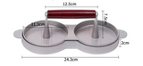 GrillMaster – Aluminum Burger Press for BBQ & Kitchen