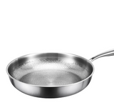 TitanPro – Pure Titanium Frying Pan with Hammered Fish-Scale Pattern