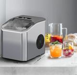 ArcticFlow Portable Ice Maker Machine – Automatic Ice Cube Generator | Fast 6-Minute Cooling | Compact Countertop Appliance