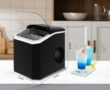 ArcticFlow Portable Ice Maker Machine – Automatic Ice Cube Generator | Fast 6-Minute Cooling | Compact Countertop Appliance