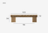 ForgeLuxe Handcrafted Solid Brass Cabinet Handle – Hammered Finish in Matte Gold & Antique Bronze (5.04 in)
