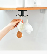 SpinHook360 – Rotating Adhesive Hook Organizer for Kitchen & Bath
