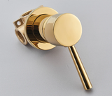 Dual Function Shower Mixer Valve Black Chrome – Concealed Brass Hot Cold Control | Diverter Valve | Modern Bathroom Fixture