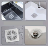 DrainShield Disposable Hair Catcher Stickers – 4-Inch Self-Adhesive Drain Protectors