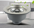 Talea Stainless Steel Sink Drain with Strainer – 4.5” / 4.3” Pop-Up Complete Set for Kitchen & Bathroom