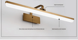 LumiBronze LED Mirror Wall Light – Waterproof Bronze Wandleuchte for Bathroom, Hotels & Vanity Areas