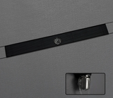 LuxoDrain Tile-In Linear Shower Drain – 600mm Brushed Gold & Grey SUS304 Stainless Steel