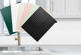 TileFlexX Self-Adhesive 3D Backsplash – Waterproof & Heat-Resistant Wall Tile Stickers for Kitchen & Bathroom