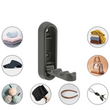 FoldMate 4-Pack – Foldable Wall Hooks Made of Zinc Alloy