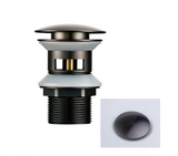 LuxePop Pop-Up Drain Stopper – Elegant Bathroom Sink Solution in Black, Gold & Rose Gold