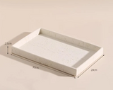 ZenTerra Wabi-Sabi Bathroom Set – European Natural Stone Accessories for Home & Hotel