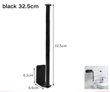 LUXROLLO – Self-Adhesive Stainless Steel Toilet Paper Holder (Extended & Drill-Free)