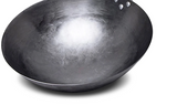 ForgePro – Hand-Forged Pure Iron Wok with Wooden Handle