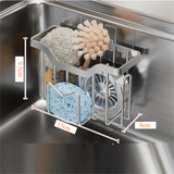 SteelEase – Stainless Steel Kitchen Sink Organizer & Accessory Holder