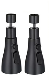 FlexStream 720 – 360°/720° Swivel Kitchen Faucet Attachment with 3 Spray Modes