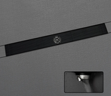 LuxoDrain Tile-In Linear Shower Drain – 600mm Brushed Gold & Grey SUS304 Stainless Steel
