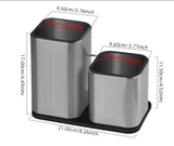ChefPro – Luxury Stainless Steel Universal Knife Block with Antibacterial Protection