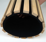 OakSilence Flexible Acoustic Wall Panel – Modern Oak Finish Sound Absorption Panel (0.83 in Thick)