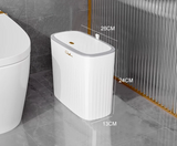 EcoMount Wall-Mounted Trash Can – Compact Hanging Bin & Toilet Paper Holder for Kitchen & Bathroom