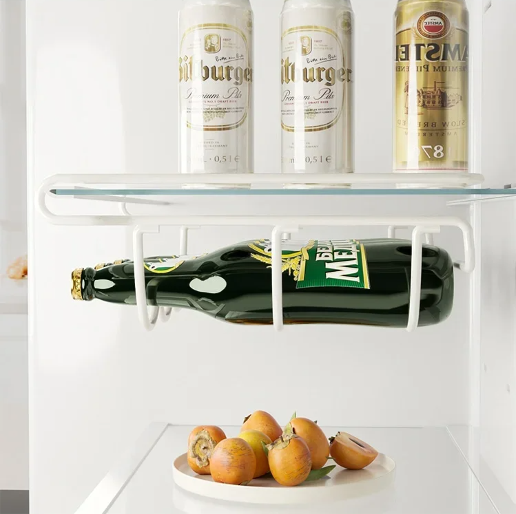 ChillRack – Creative Bottle & Wine Fridge Organizer with Hook Function