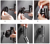 SlimTap ProWall Stainless Steel In-Wall Utility Faucet – Space-Saving Cold Water Wall Mount faucet for Laundry, Mop & Cleaning Sinks