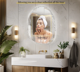 Lumina Frameless LED Bathroom Mirror – Touch Sensor, Dimmable Lighting & Anti-Fog Backlit Design