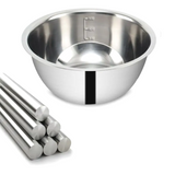 SteelNest – Stainless Steel Mixing Bowls Set for Kitchen, Camping & Outdoor