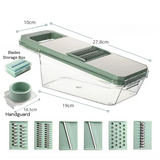SliceMaster – 6-in-1 Vegetable Slicer & Grater with Interchangeable Stainless Steel Blades